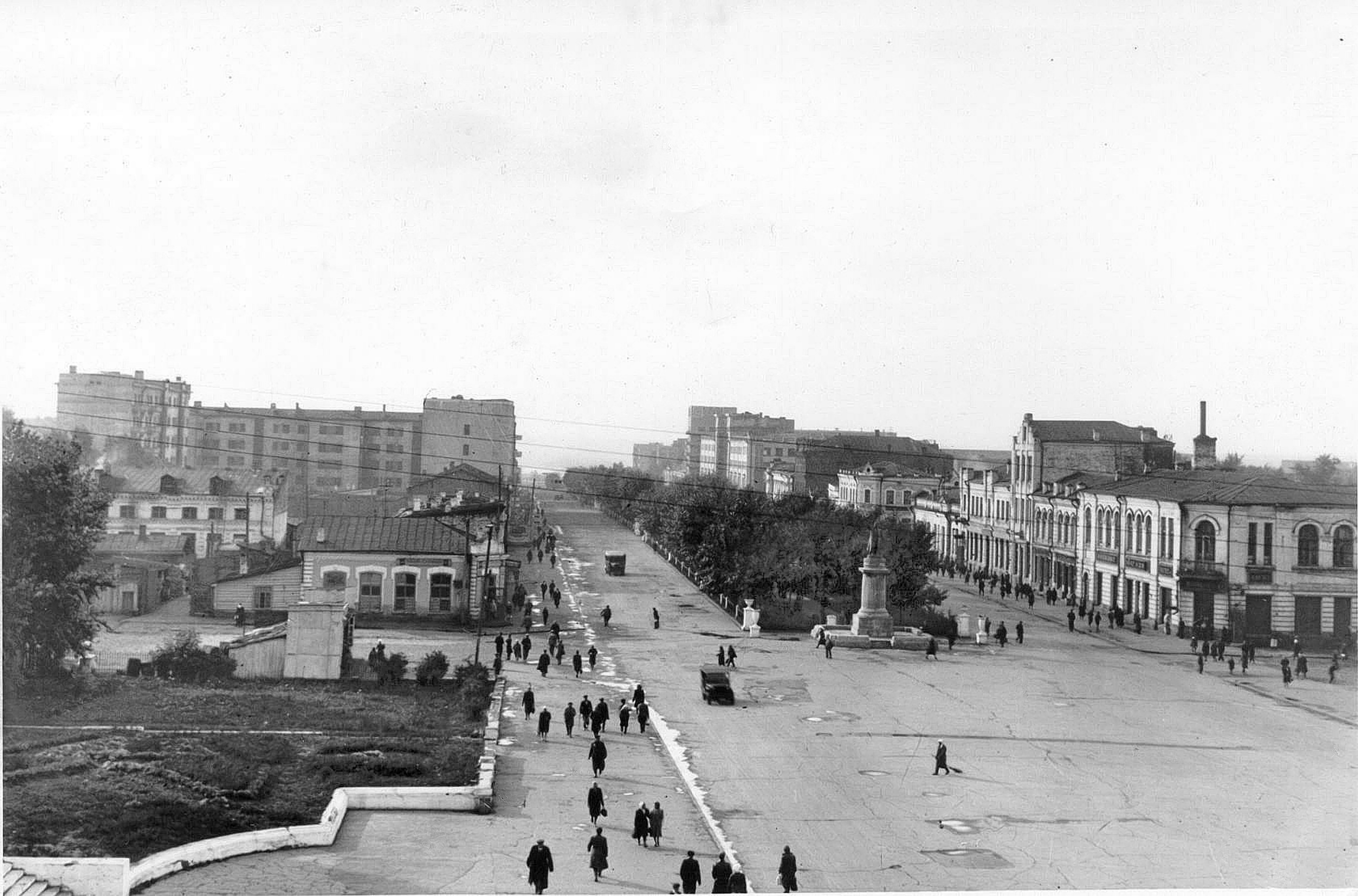 Старый красный проспект Новосибирска