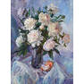 bouquet-of-white-peonies-and-seashell-galina-gladkaya