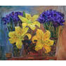 bouquet-yellow-lilies-galina-gladkaya