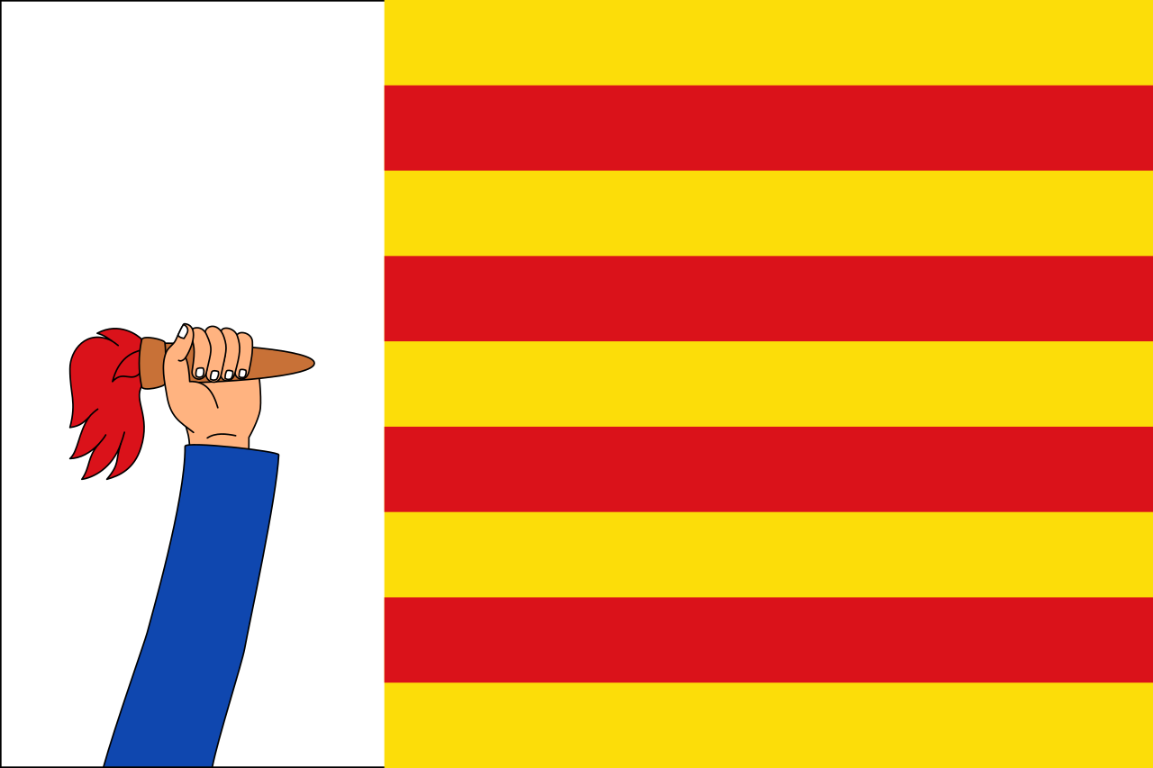 1280px-Bandera de Lluchmayor (Islas Baleares).svg