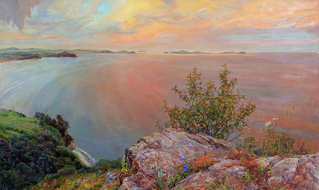 evening-over-the-bay-galina-gladkaya