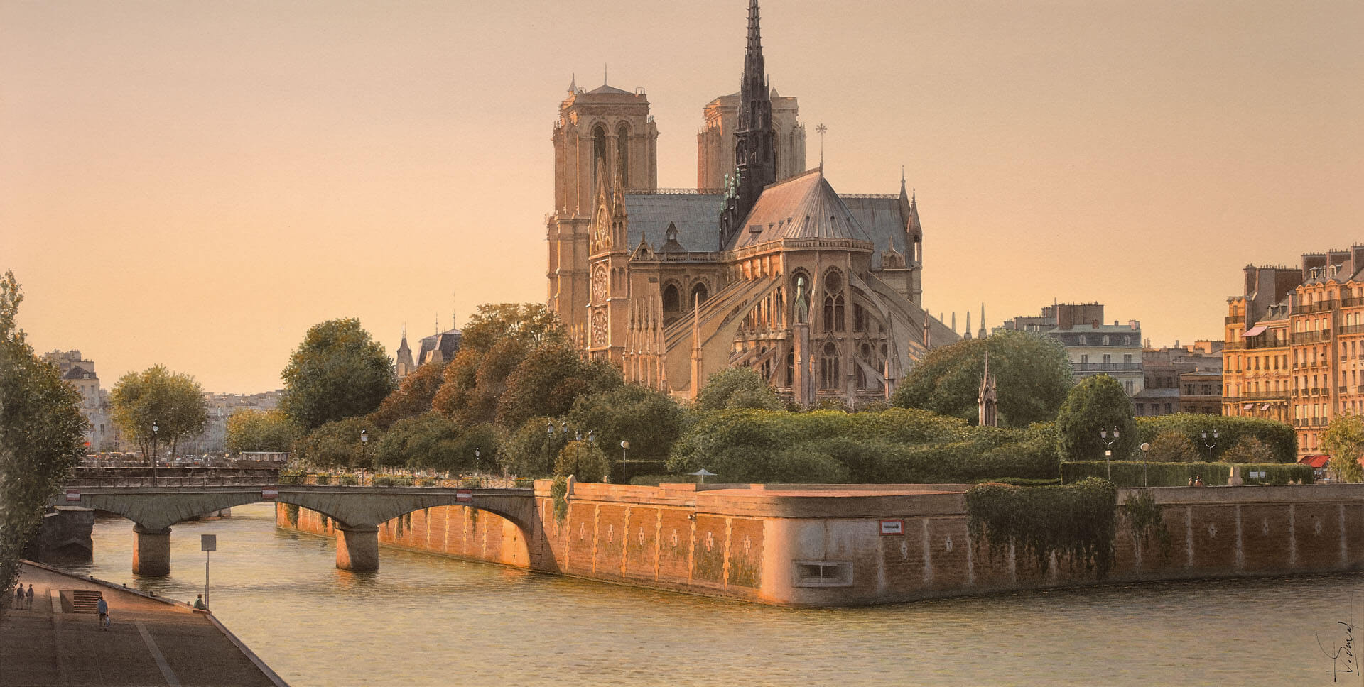 goldenhourssurNotreDamedeParis76x38