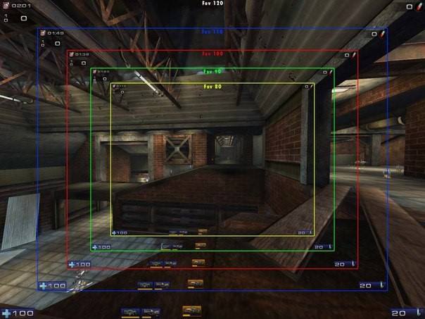 FOV parametr monitor