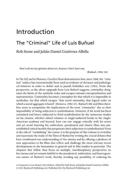 A Companion to Luis Bunuel by Rob Stone, Julian Daniel GutierrezAlbilla(auth.) (z-lib.org) 19