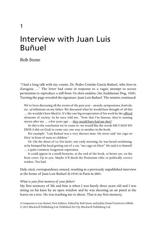 A Companion to Luis Bunuel by Rob Stone, Julian Daniel GutierrezAlbilla(auth.) (z-lib.org) 78