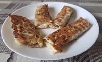 Врапс (Wraps) - роллы с мясным фаршем и йогуртовым кремом