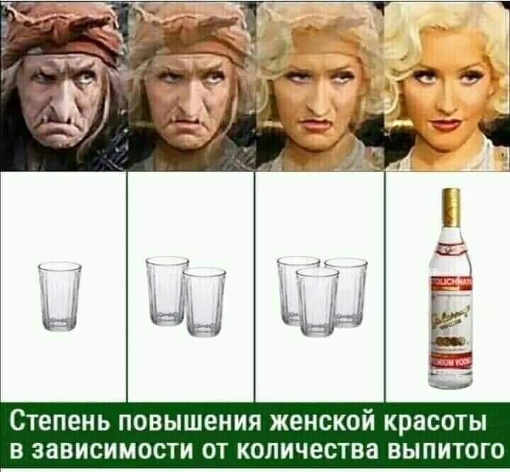 красота и водка
