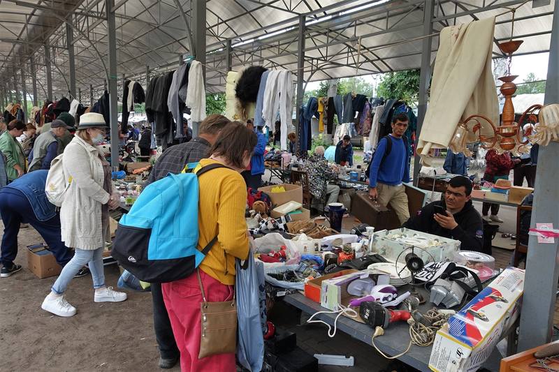 Фото блошиного рынка в санкт петербурге
