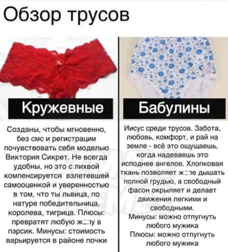 трусы