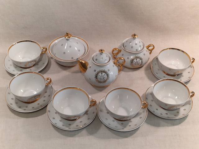 чайный сервиз дольчатый чудово.