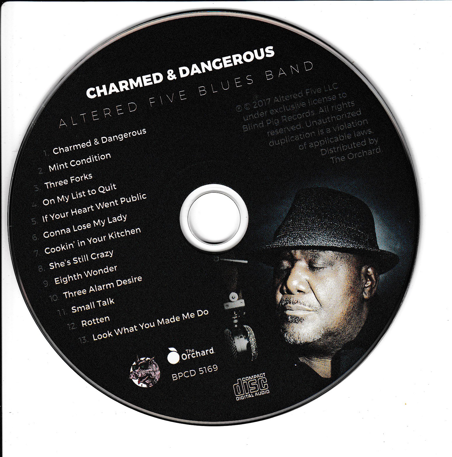 Altered Five Blues Band - Charmed & Dangerous - CD