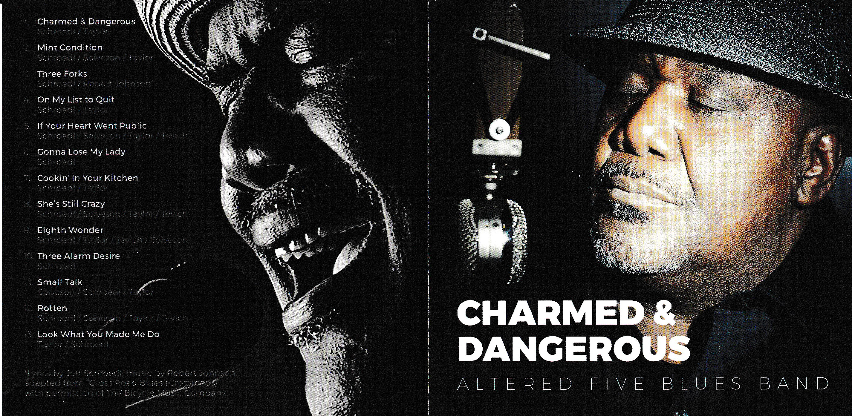 Altered Five Blues Band - Charmed & Dangerous - Front
