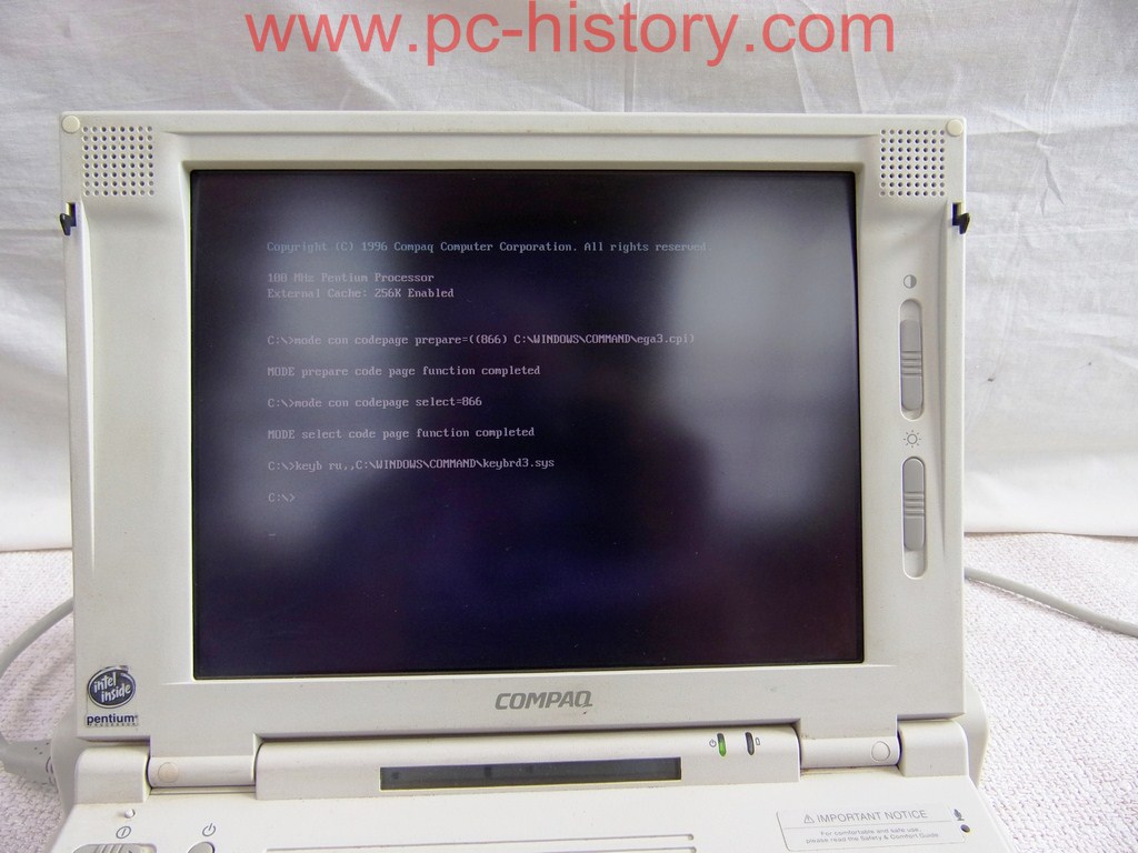 Compaq LTE5150 ekran-2