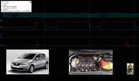 RENAULT 1.6 16v K4MD812 sync 2 ms