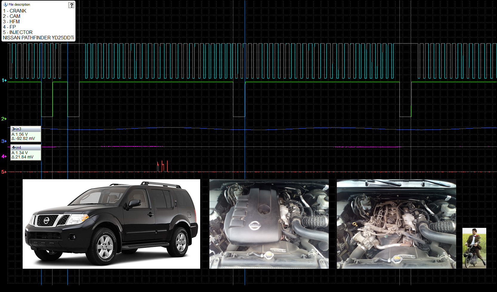 NISSAN PATHFINDER YD25DDTi sync 2ms