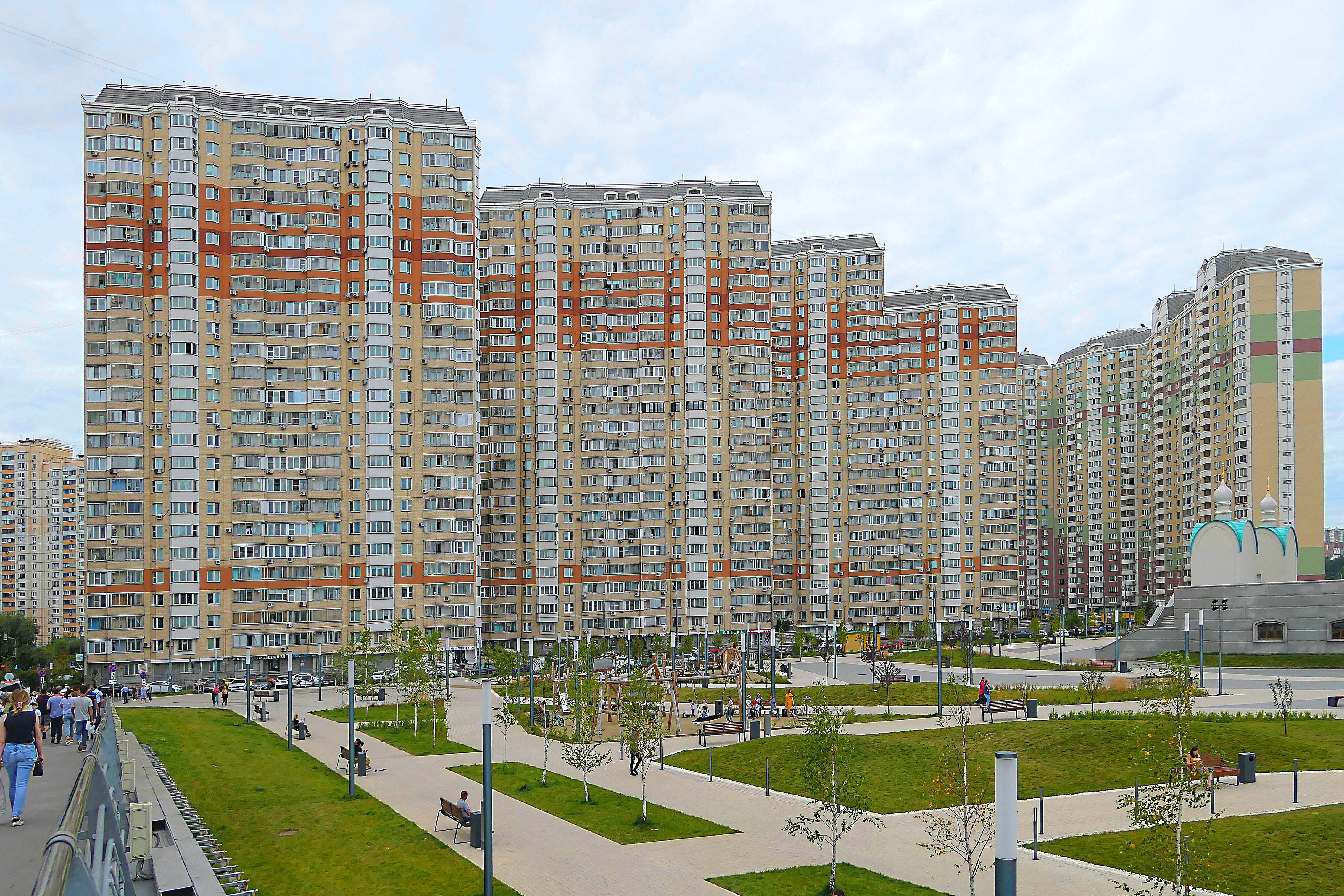 Дома Прибрежного р-на Красногорска. Фото Морошкина В.В.