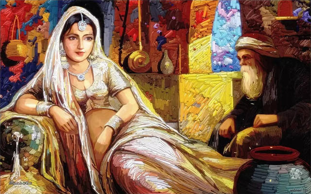 4-rajasthani-painting-modern-artwork-woman-mmenterprises28