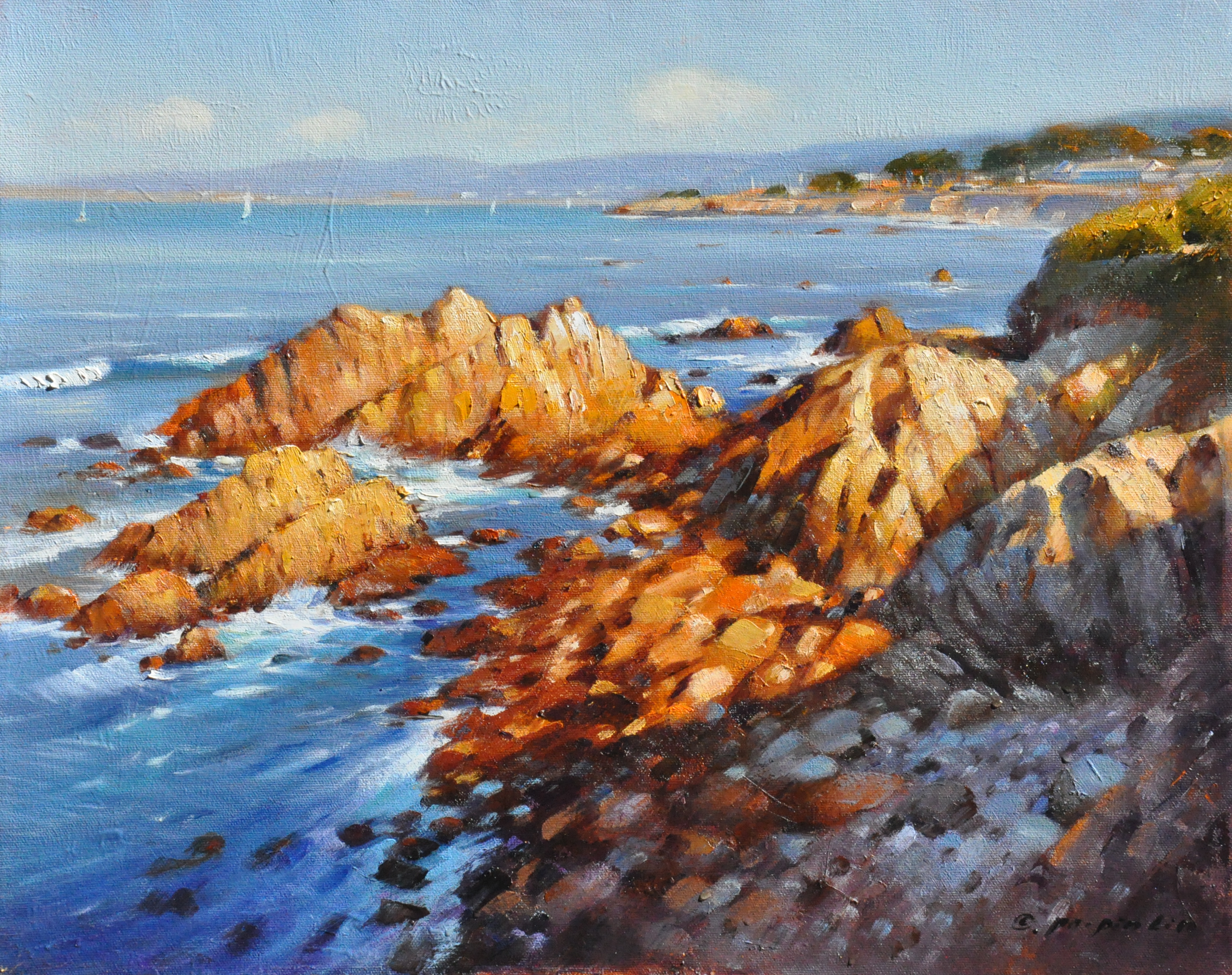 SunsetatPacificGrove16x20