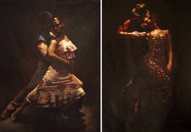 Художник Hamish Blakely танго