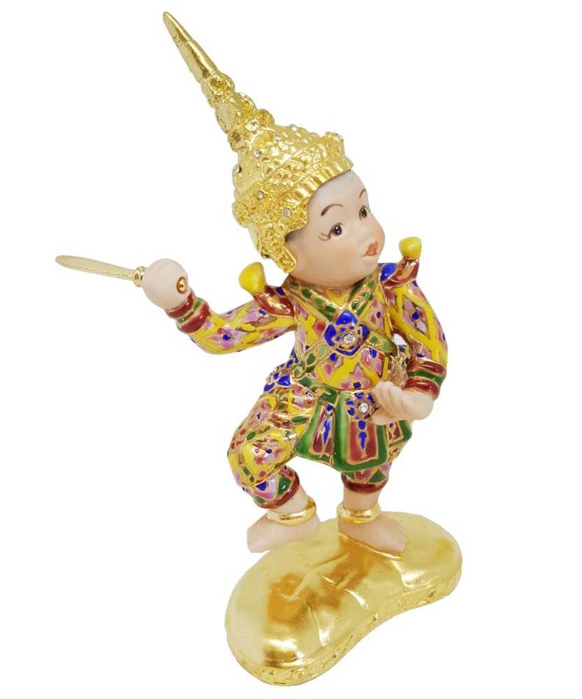 Ceramic-Thai-Doll-Handmade-Thai-souvenir-and