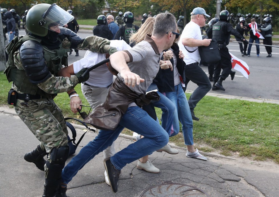 протесты в Минске 12 сентября 2020