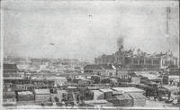 1919 Базарная площадь. Ново-Николаевск
