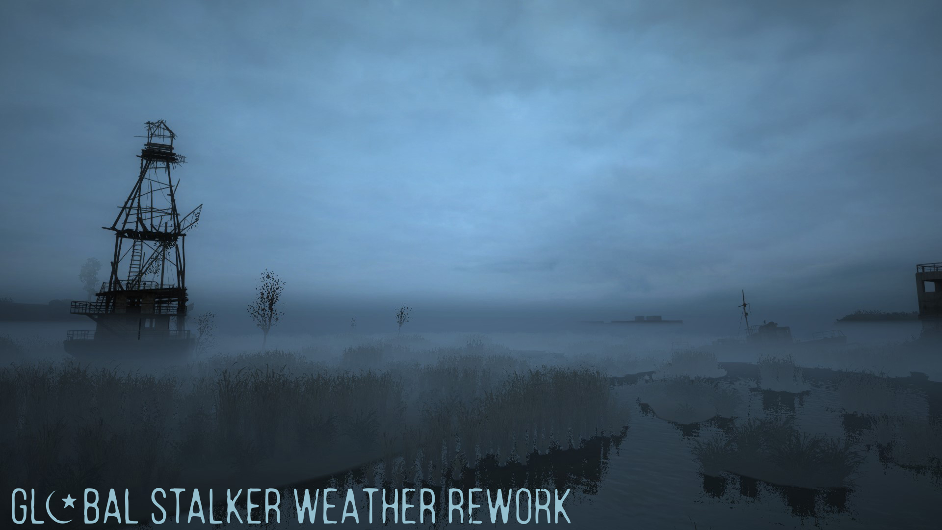 Global stalker weather rework. Сталкер пасмурная погода. Global Stalker weather Rework зима. Сталкер плохая погода.