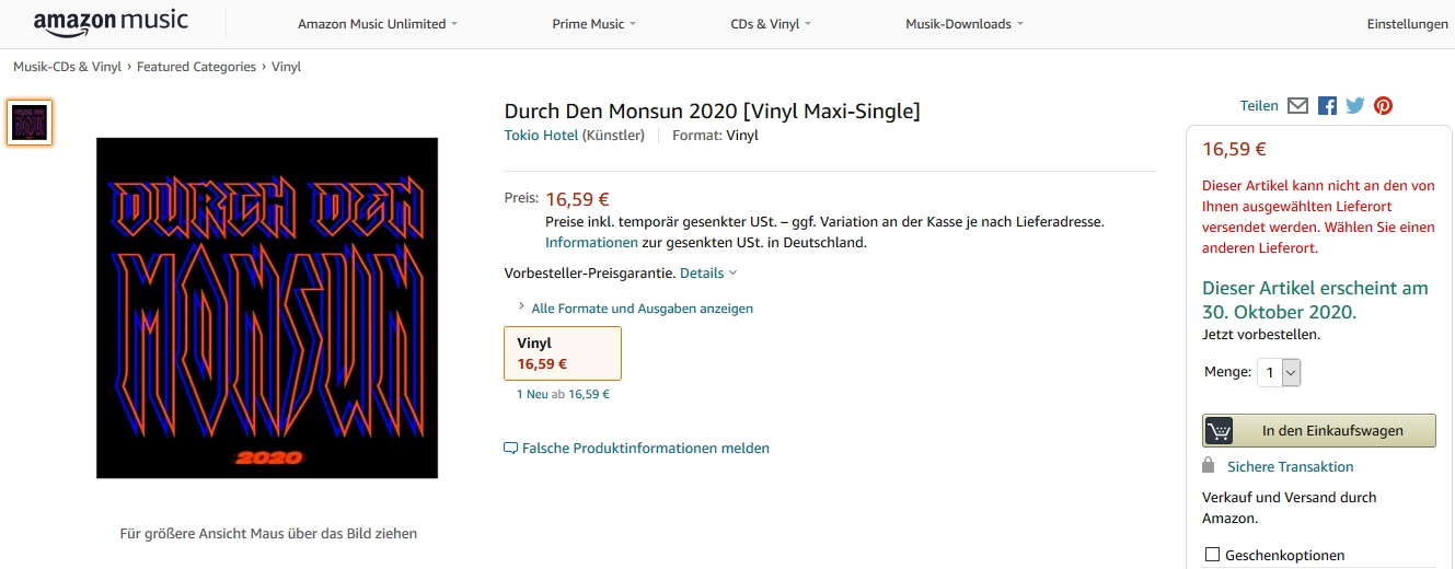 Durch den Monsun on Amazon