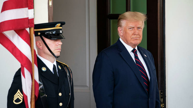 Президент США Дональд Трамп | © REUTERS / Alexander Drago