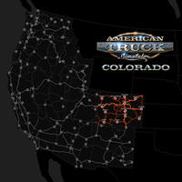 Colorado Road map big