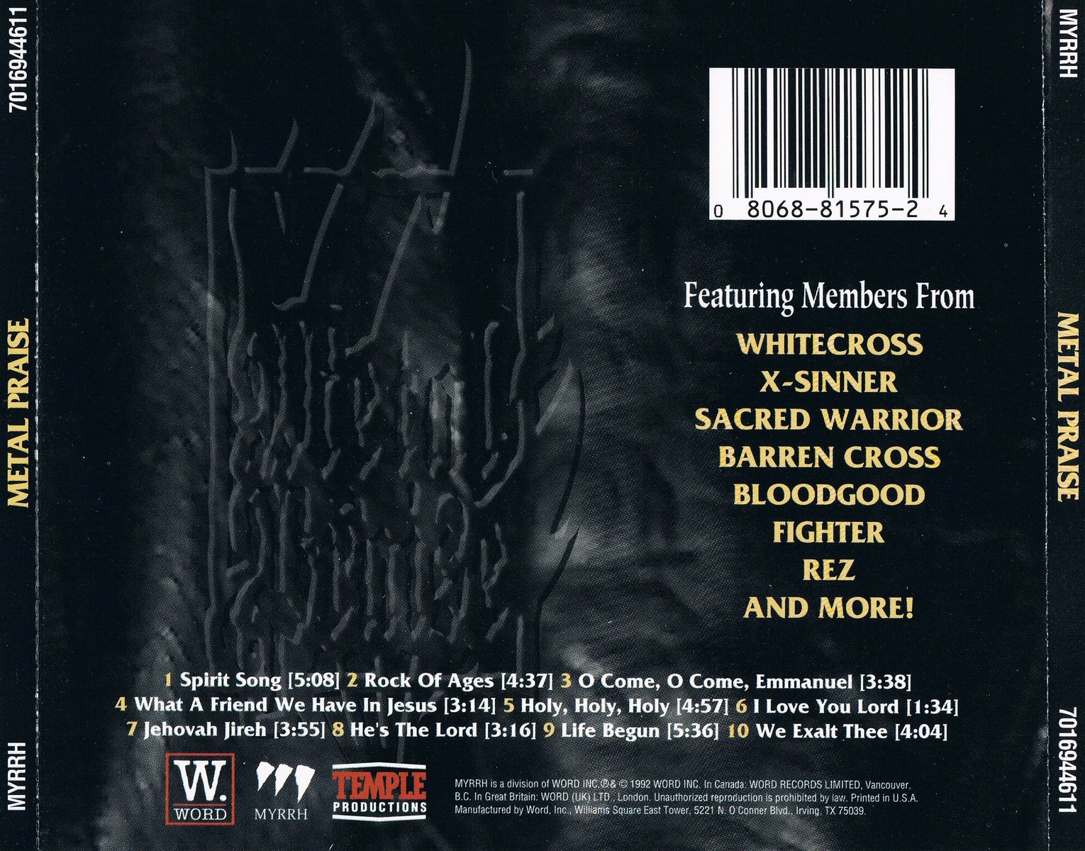 metal praise 1992 back (Копировать) (Копировать)