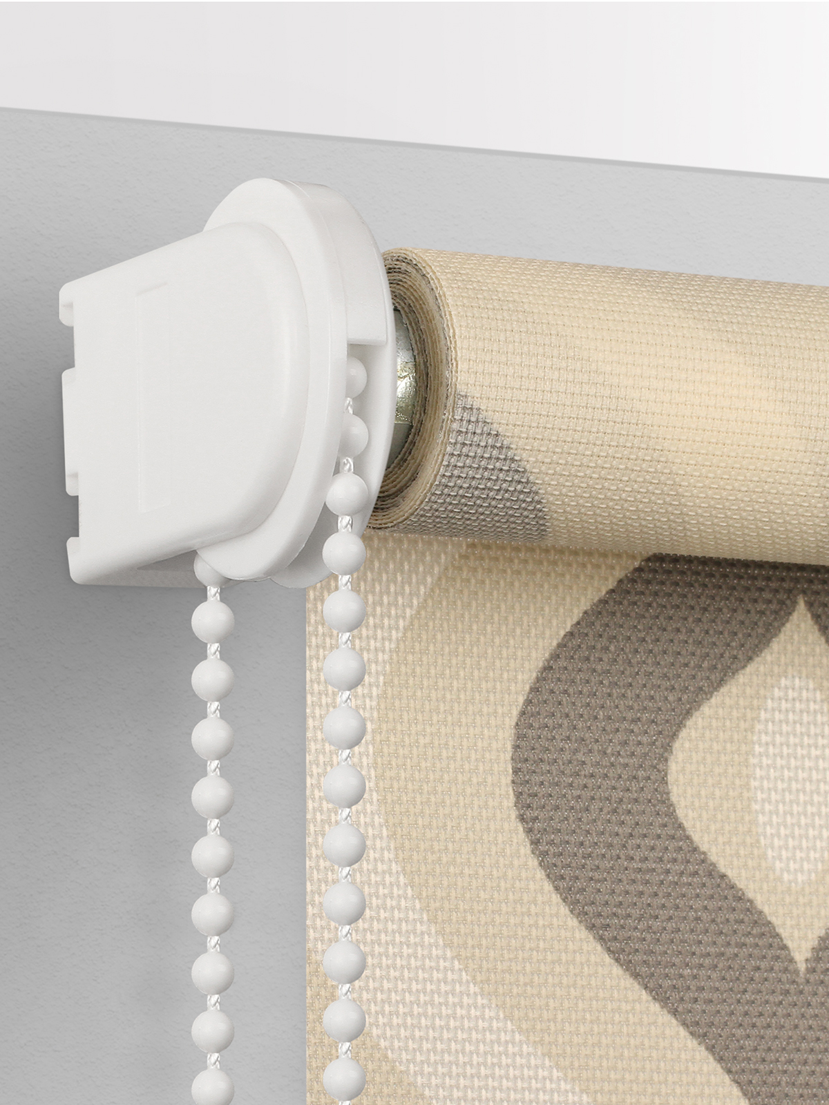 6 геом капля сер стена