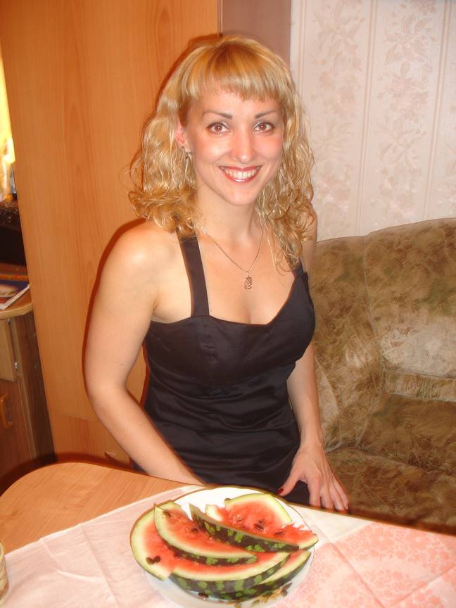 я с арбузом