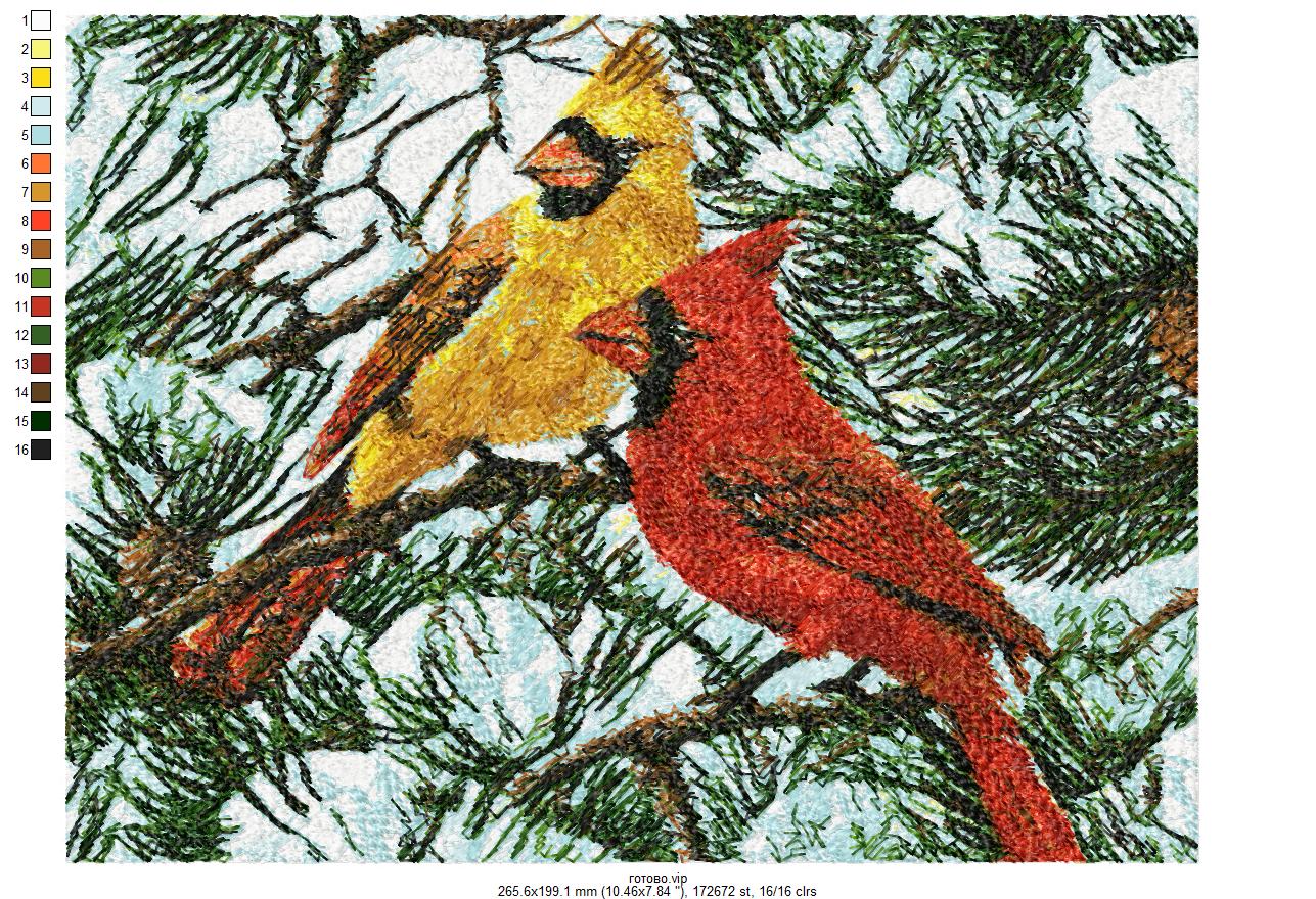 bird cardinal — копия