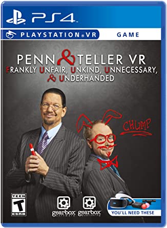 Penn & Teller VR: F U, U, U, & U PS4 PKG