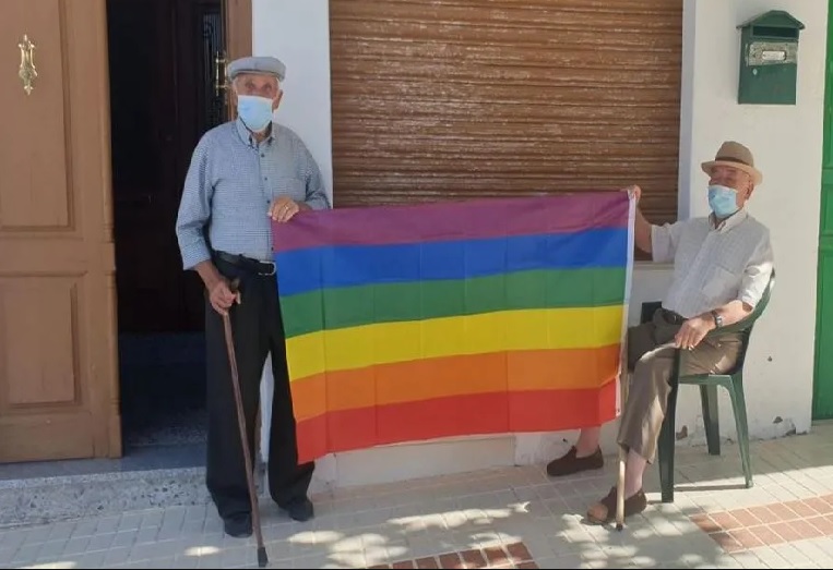 Ancianos Bandera LGBT