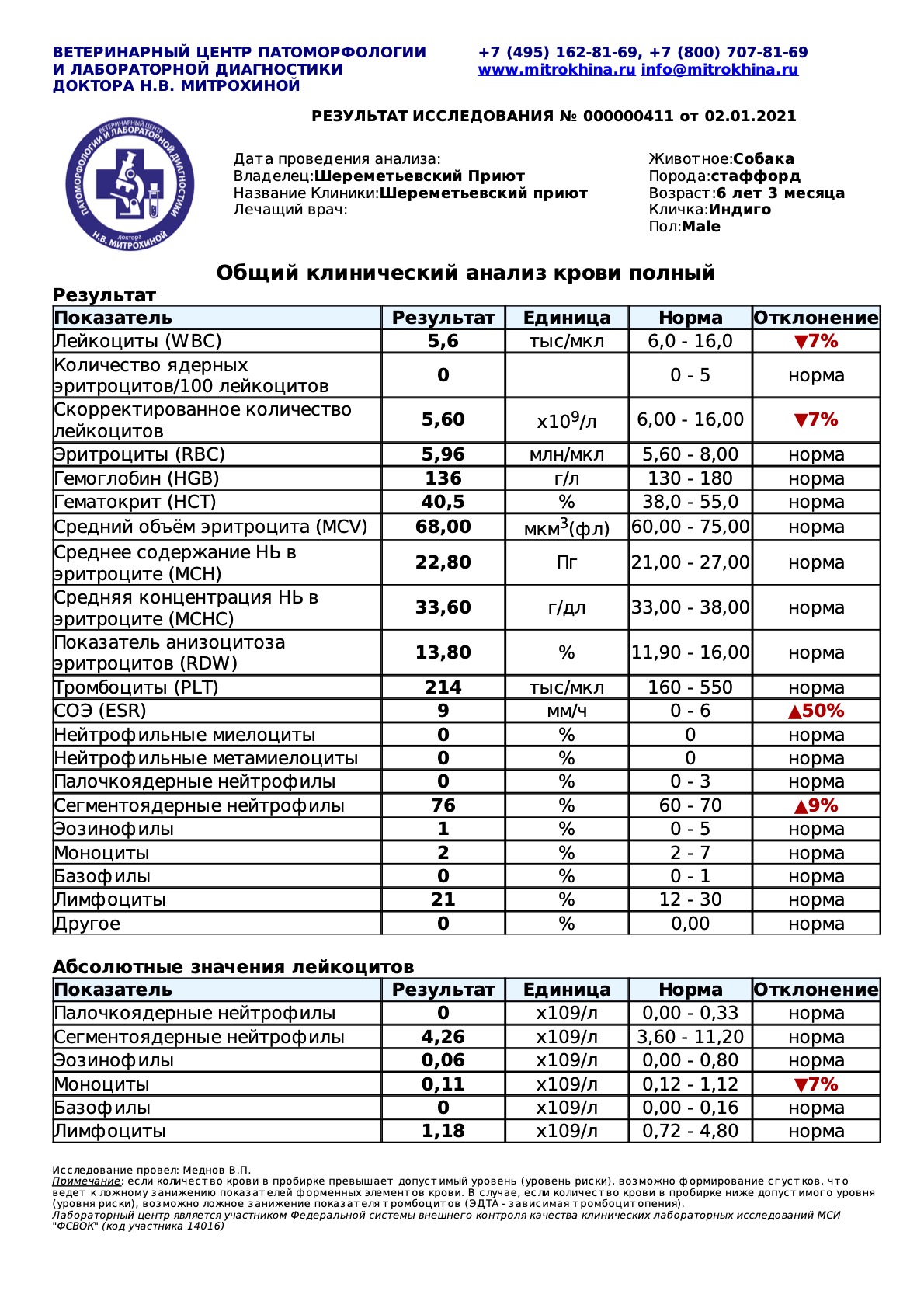 индиго