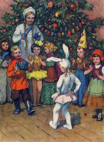 Рыбченкова Лора Борисовна (род. 1928) Новогодний праздник. 1955 Рыбченкова Лора Борисовна (род. 1928) Новогодний праздник. 1955