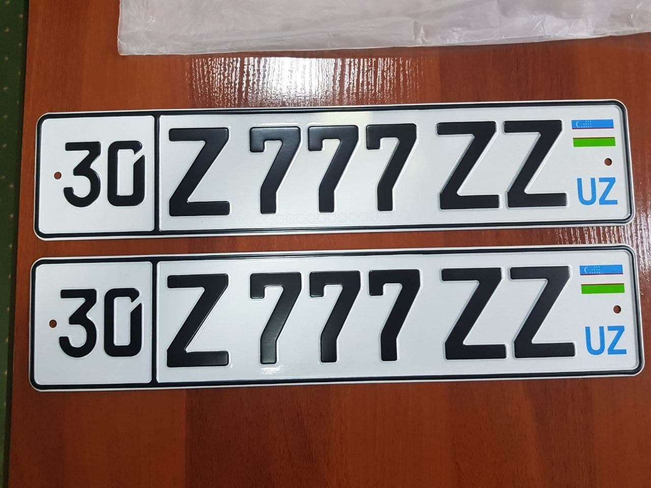 30 Z 777 ZZ