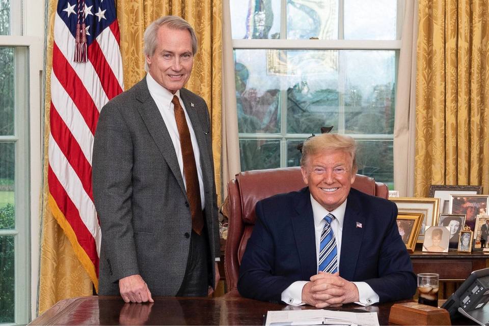 Лин Вуд с Трампом Лин Вуд с Трампом