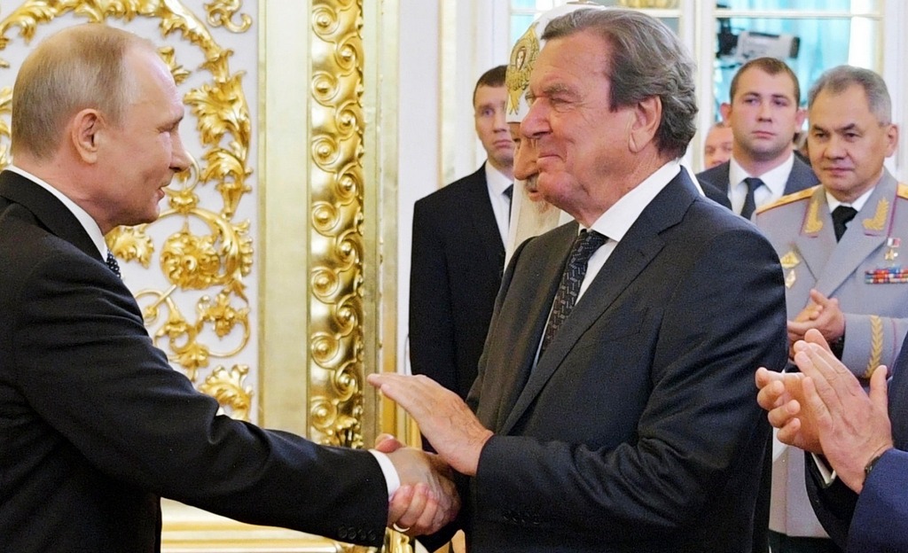 Gerhard Schroeder Putin