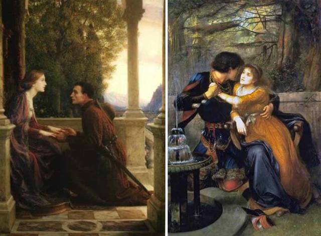 Frank Bernard Dicksee ( 185-1928); Edward Charles Halle (1846-1914)
