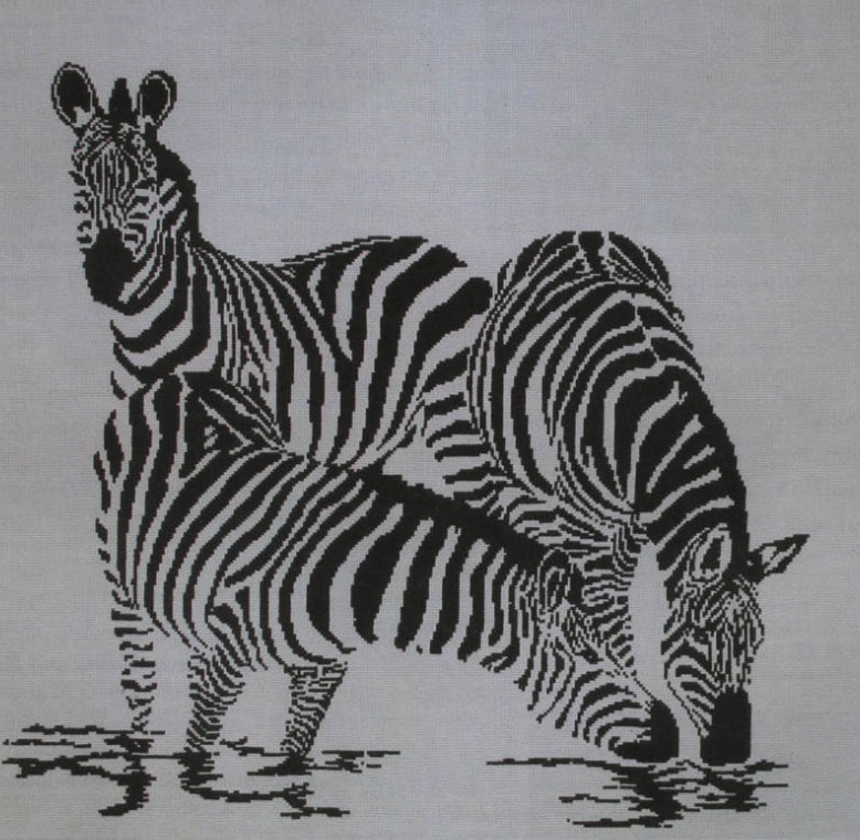 Жаккард зебры 200-5
