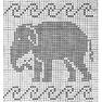 Жаккард слоны 200-2