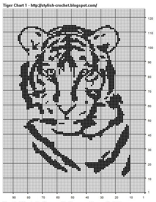 Жаккард тигры 200-3
