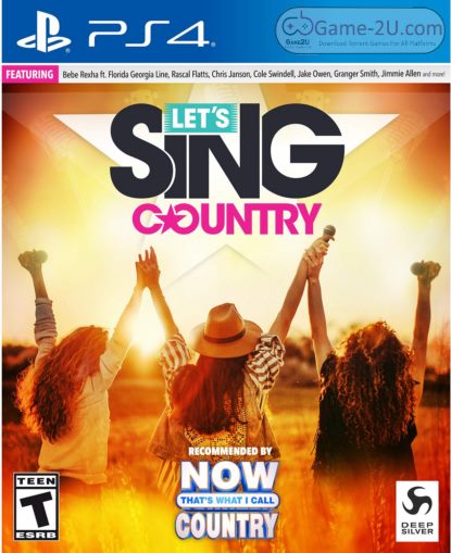 Let’s Sing Country PS4 PKG