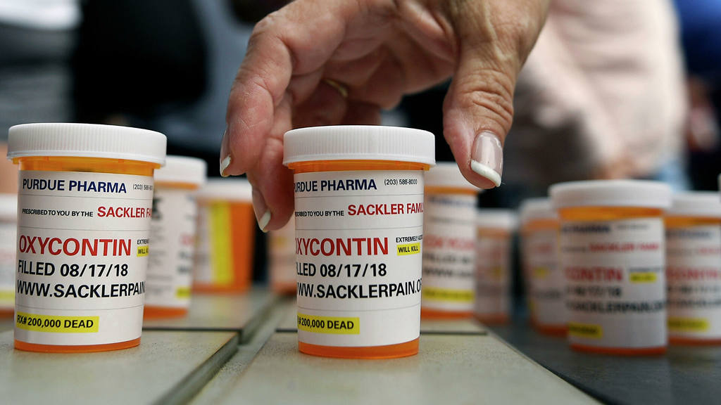 Пузырьки от препарата Оксиконтин производства Purdue Pharma | © AP Photo / Jessica Hill, File
