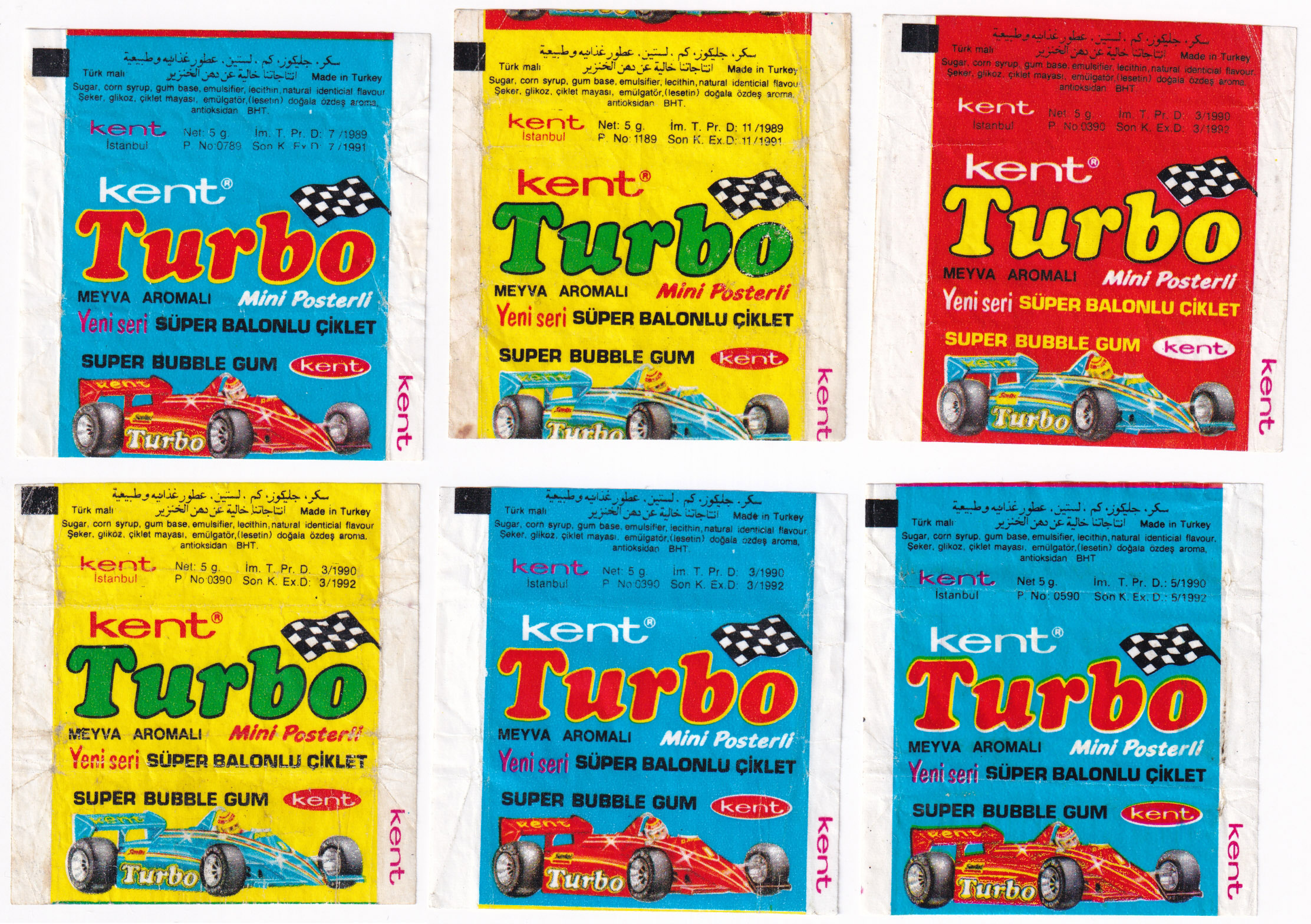 Turbo cover set 1+