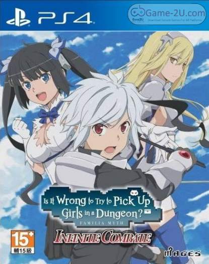 Is It Wrong to Try to Pick Up Girls in a Dungeon? Familia Myth Infinite Combate PS4 PKG