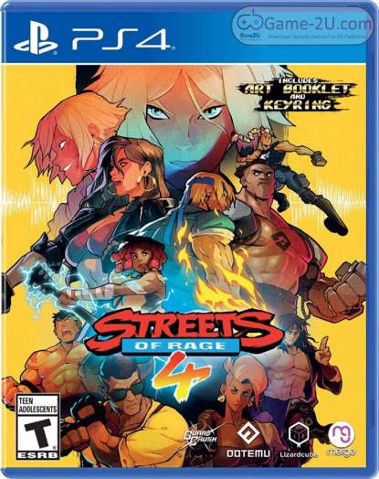 Streets Of Rage 4 PS4 PKG